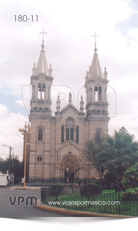 Otra Vista de la Iglesia de la Purísima en Aguascalientes, Ags. México