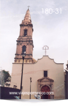 Otra vista de la iglesia en la Av. Madero del Barrio de San Antonio, Aguascalientes, Ags. México