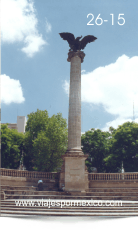 Monumento en la Plaza en el centro de Aguascalientes, Ags. México