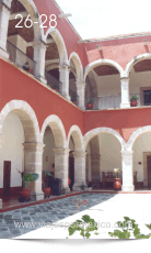 Patio y Balcones en el Interior del Museo Regional de Historia en Aguascalientes, Ags. México