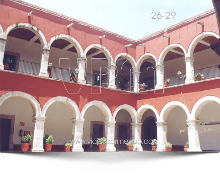 Balcones en el Interior del Museo Regional de Historia en Aguascalientes, Ags. México