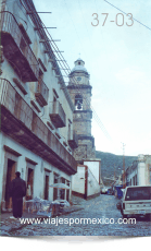 Otra vista de la Fachada de la Casa de la Moneda en Real de Catorce, S.L.P. México