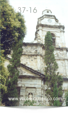 Otra vista de la Torre de la Parroquia Purísima Concepción en Real de Catorce, S.L.P. México