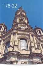 Torre central de la Iglesia de San Antonio en Aguascalientes, Ags. México