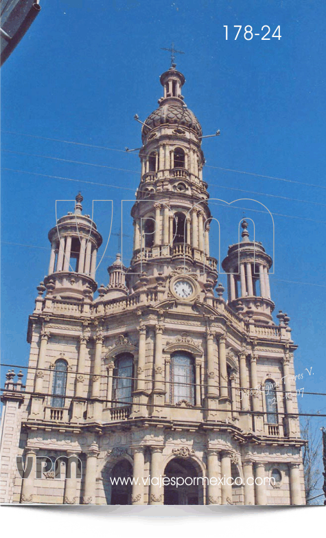 Otra vista del Templo de San Antonio en Aguascalientes, Ags. México