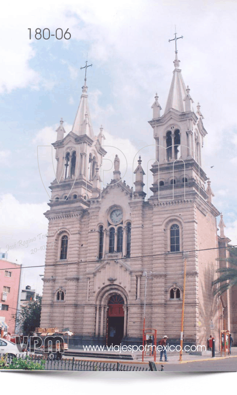 Otra vista del Templo de la Purísima en Aguascalientes, Ags. México