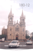 Vista general de la Iglesia de la Purísima en Aguascalientes, Ags. México