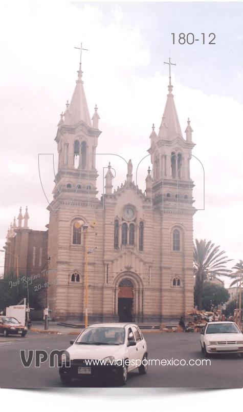 Vista general de la Iglesia de la Purísima en Aguascalientes, Ags. México