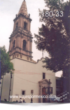 Templo en la Av. Madero del Barrio de San Antonio, Aguascalientes, Ags. México