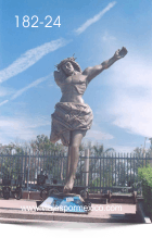 El Cristo Roto en el Parque Museo de las tres Centurias en Aguascalientes, Ags. México