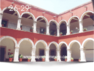 Balcones en el Interior del Museo Regional de Historia en Aguascalientes, Ags. México