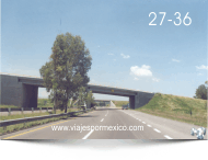 Carretera Aguascalientes-Zacatecas a la altura de Rincón de Romos en Aguascalientes, México