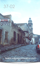 Otra vista de la calle principal de Real de Catorce, S.L.P. México