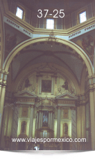 Otra vista del interior de la Parroquia Purísima Concepción de Real de Catorce, S.L.P. México