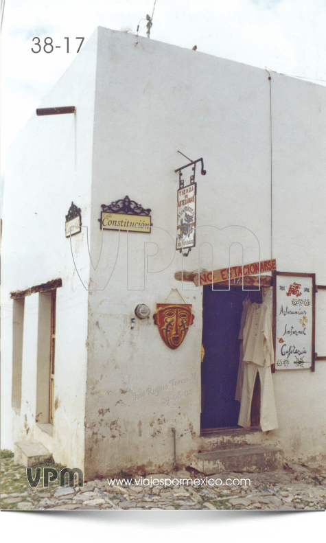 Tienda de Artesanías Movimiento de Venados en Real de Catorce, S.L.P. México