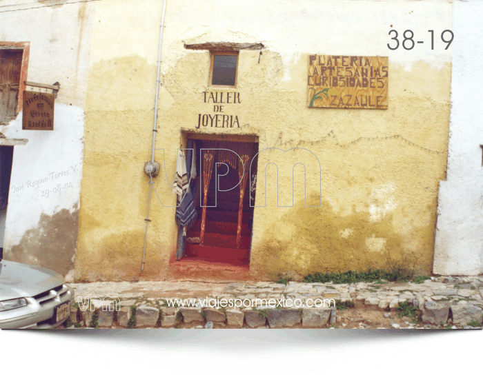 Taller de Joyería y Artesanías Zazaule en Real de Catorce, S.L.P. México