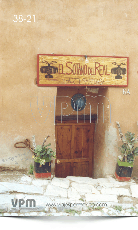 Artesanías El Sótano del Real en Real de Catorce, S.L.P. México