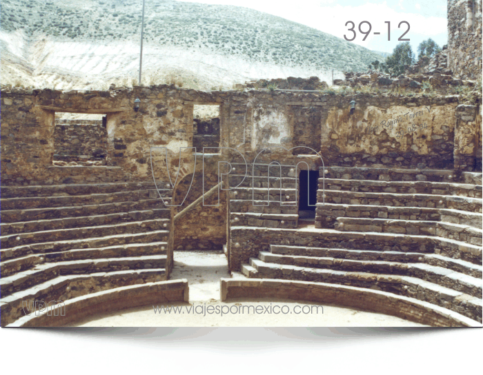 Entrada y Gradas del Palenque de Real de Catorce, S.L.P. México