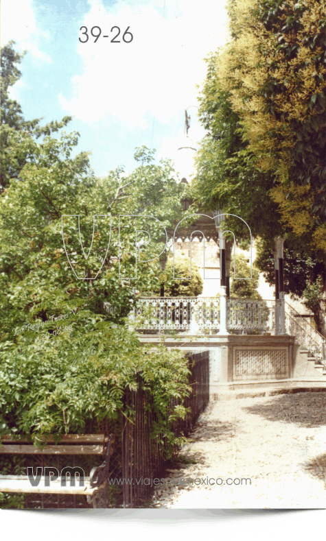 El Jardín y su Kiosko en Real de Catorce, S.L.P. México