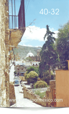 Balcón con vista al Jardín de Real de Catorce, S.L.P. México