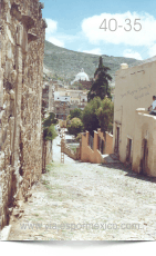 Vista al Jardín Principal de Real de Catorce, S.L.P. México